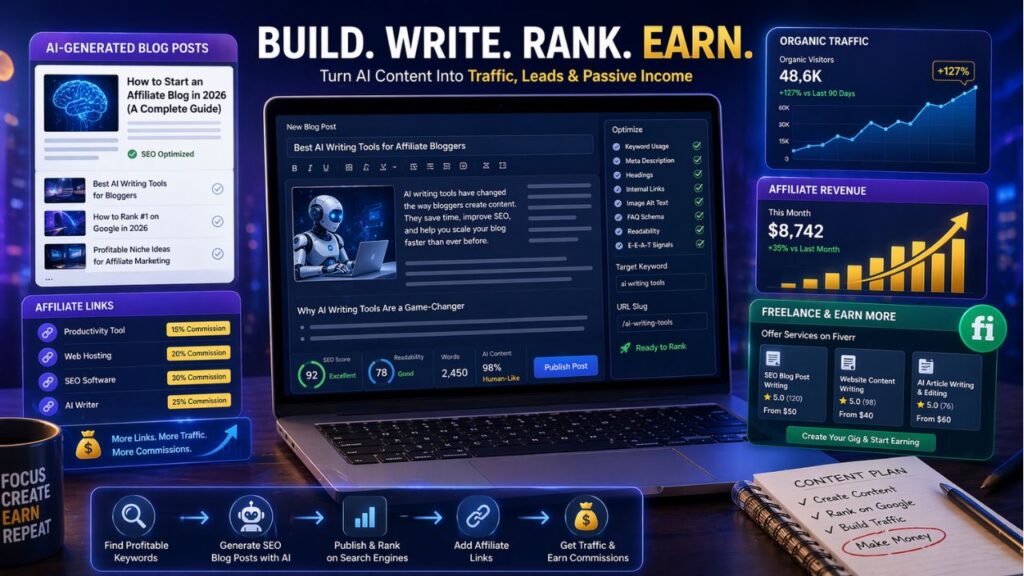 Writer-GPT Review 2026: Complete Guide to This AI SEO Content Tool for Bloggers, Affiliates and Agencies