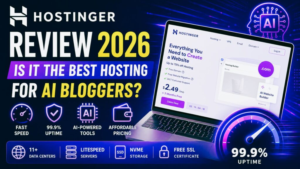 Hostinger Review 2026