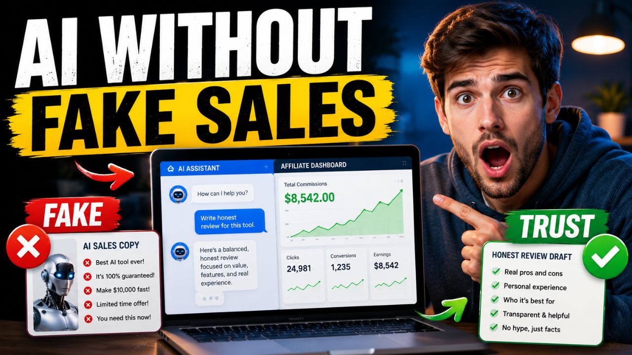 How to Use AI for Affiliate Marketing Without Sounding Fake or Salesy