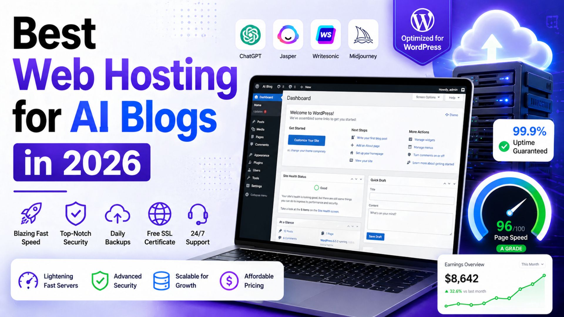 Best Web Hosting for AI Blogs