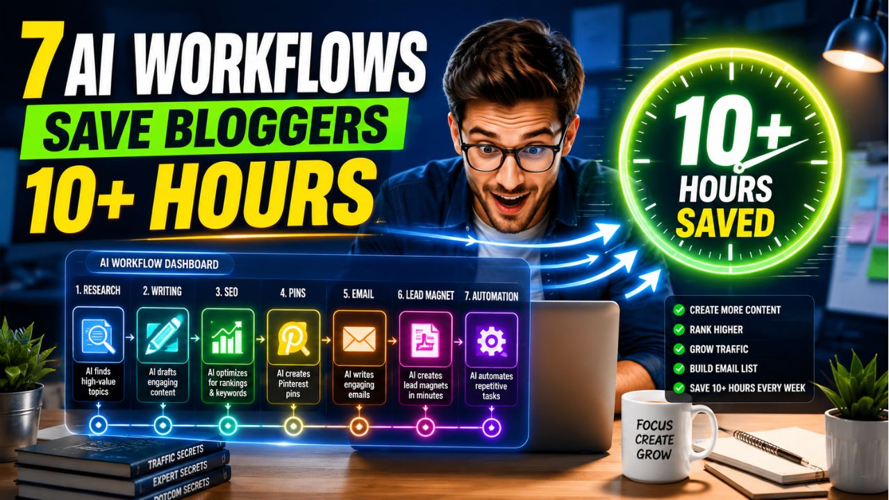 AI workflows for bloggers